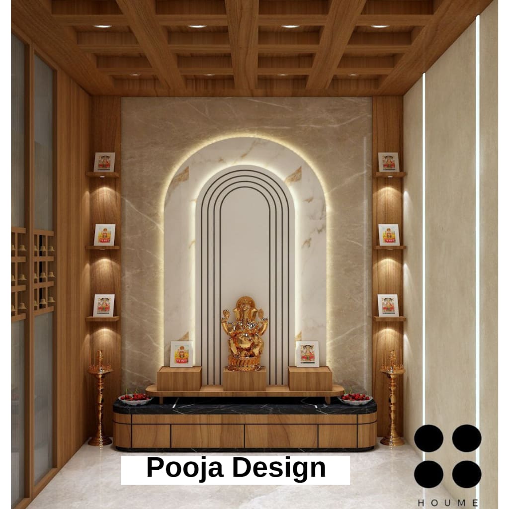 Pooja Room Design by Houmenindia (1)