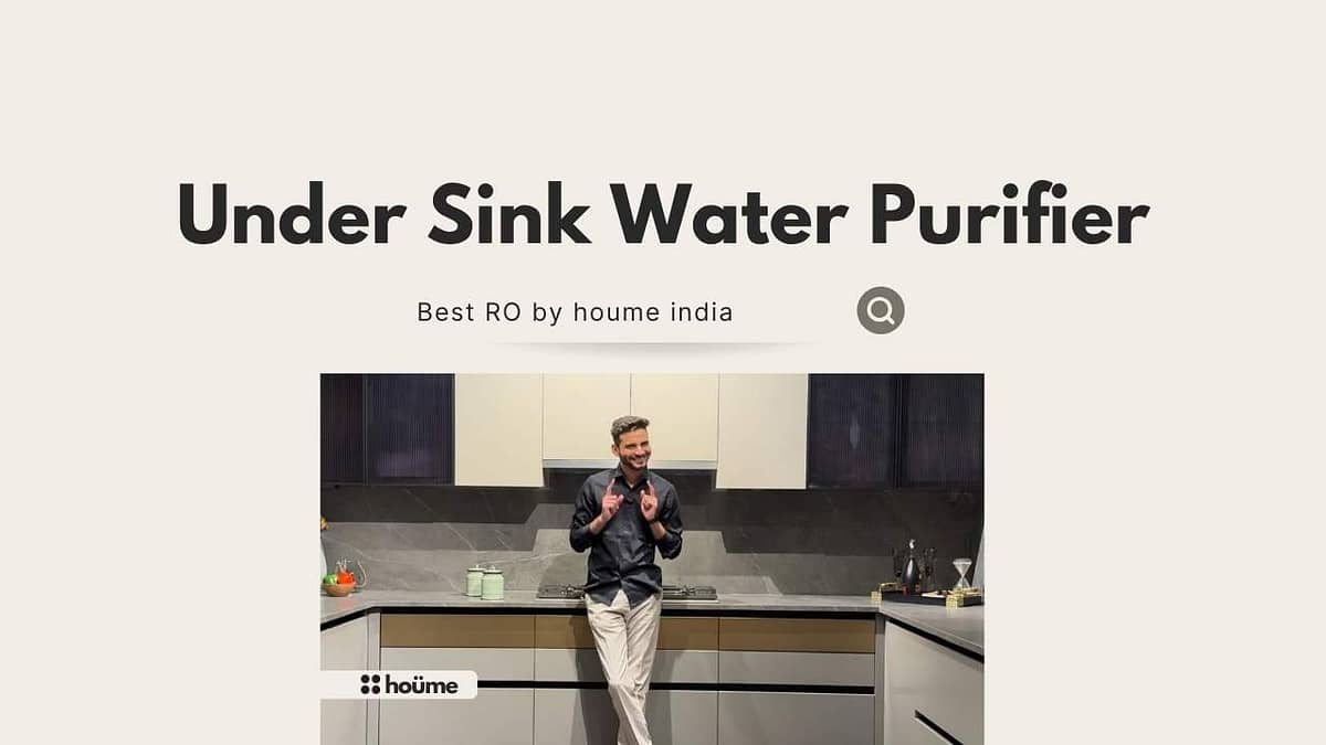 Under sink water purifier by houme inida