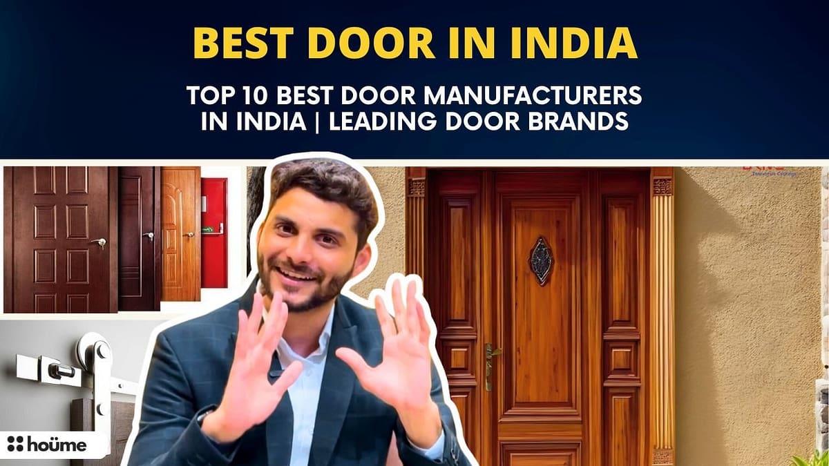 Top 10 Best Door Manufacturers in India | Leading Door Brands by hoüme