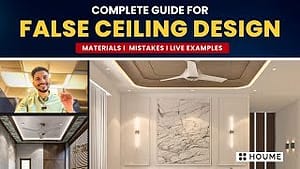 False ceilings: choosing the right material, avoiding costly mistakes & design inspiration
