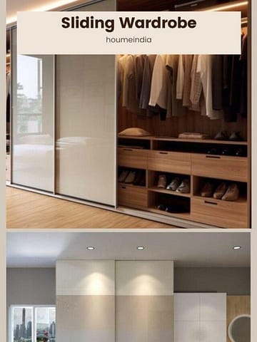 sliding wardrobe vs normal hinge wardrobe